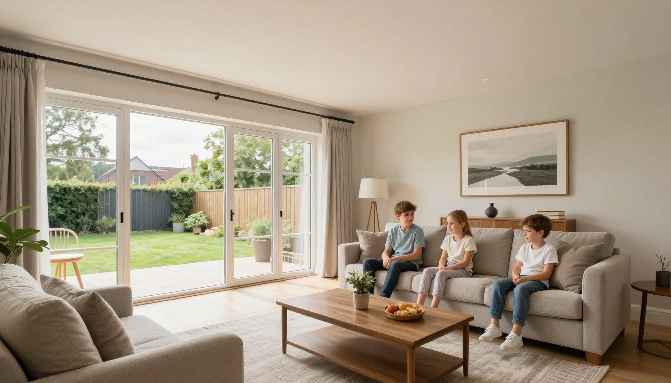 Illustrative image of finished living space created by an Oxford building project