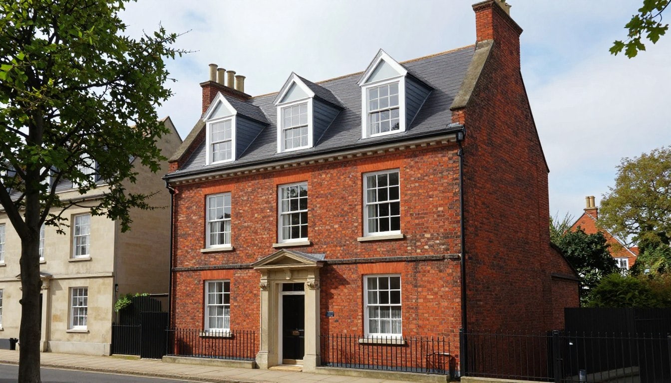 Illustrative image of victorian terrace in Oxford considered for a loft conversion