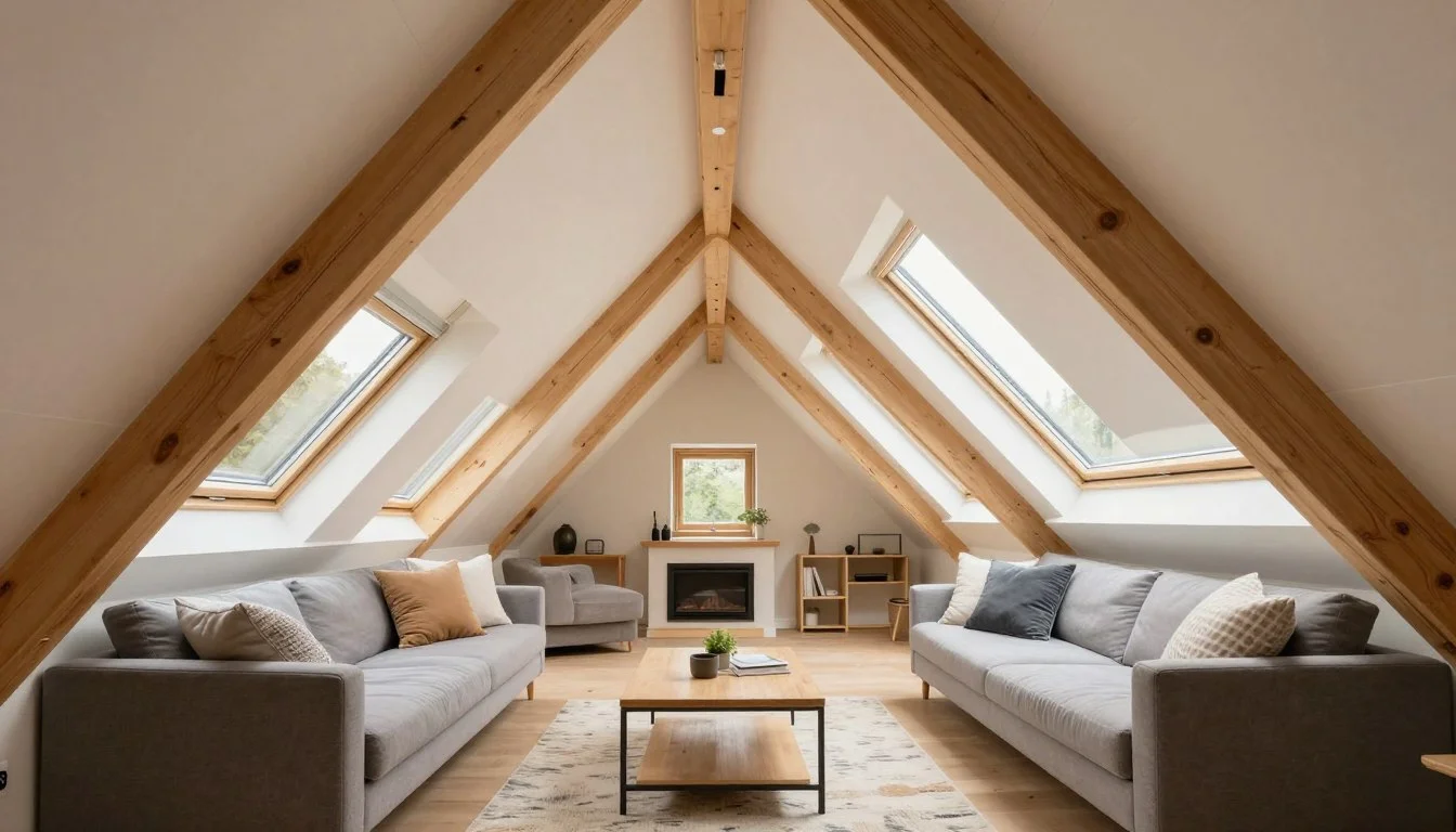 Beautiful completed Velux loft conversion in Oxford home