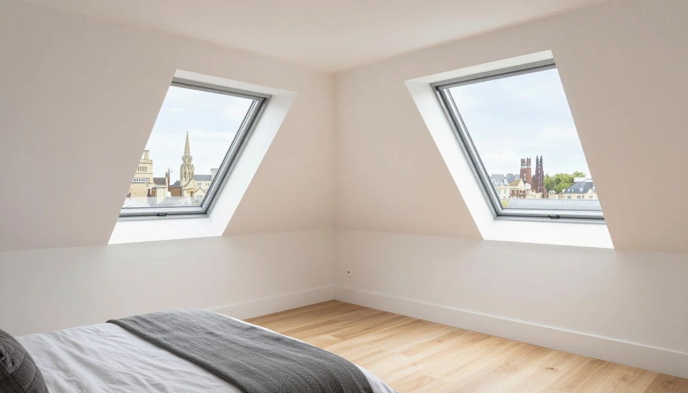 Velux Loft Conversion Oxford completed project showing bright, airy space with Velux windows