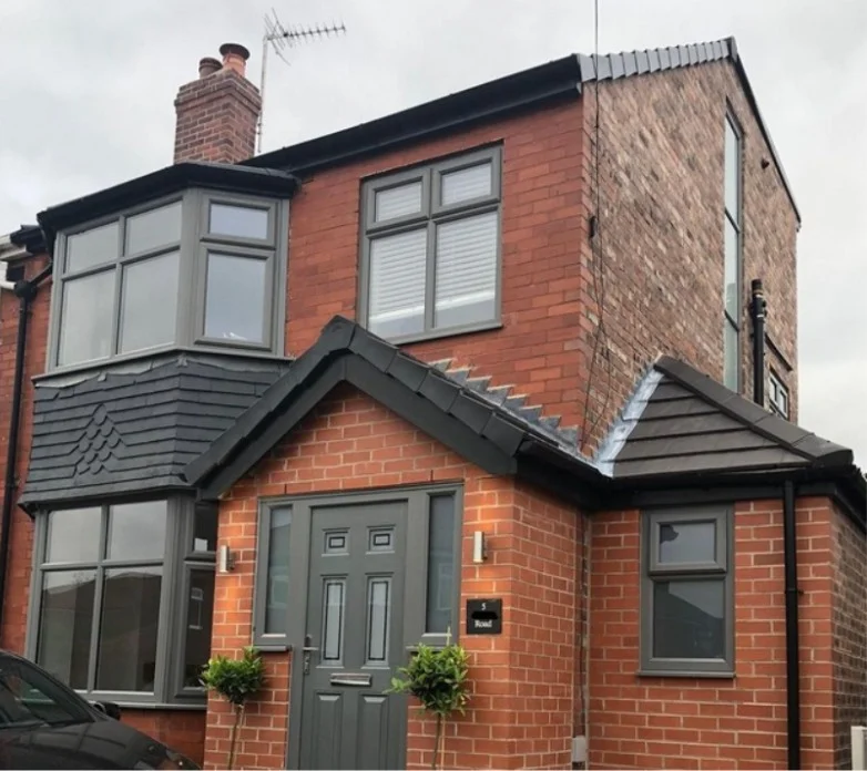 Completed hip to gable loft conversion on an Oxford home